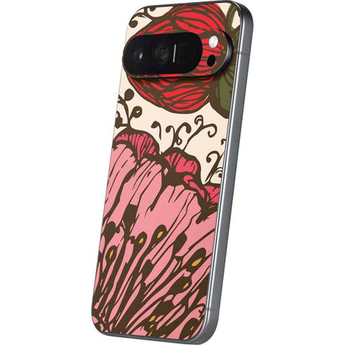Rose Bud Floral Pixel 9 Pro XL Skin